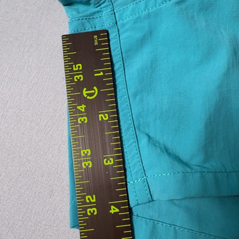 Patagonia Baggies Shorts Mens Large Teal Blue 5 Inch Inseam 57021